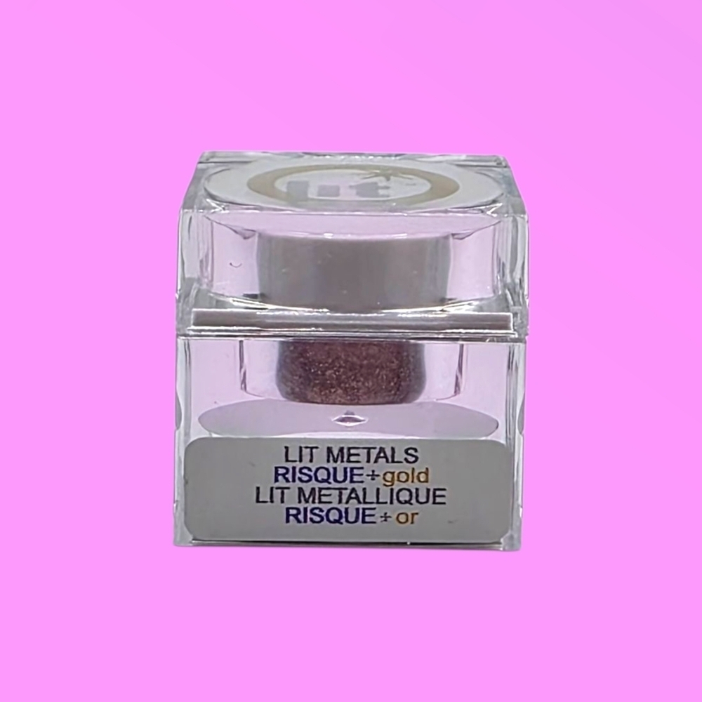 LIT Cosmetics Risque + Gold Metals Glitter Eyeshadow